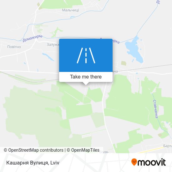 Кашарня Вулиця map