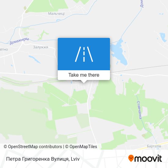 Петра Григоренка Вулиця map