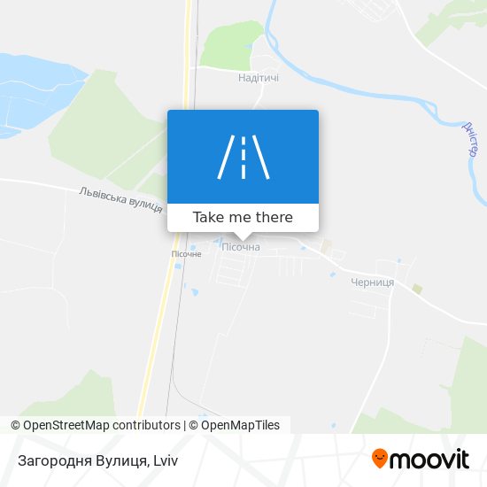 Загородня Вулиця map