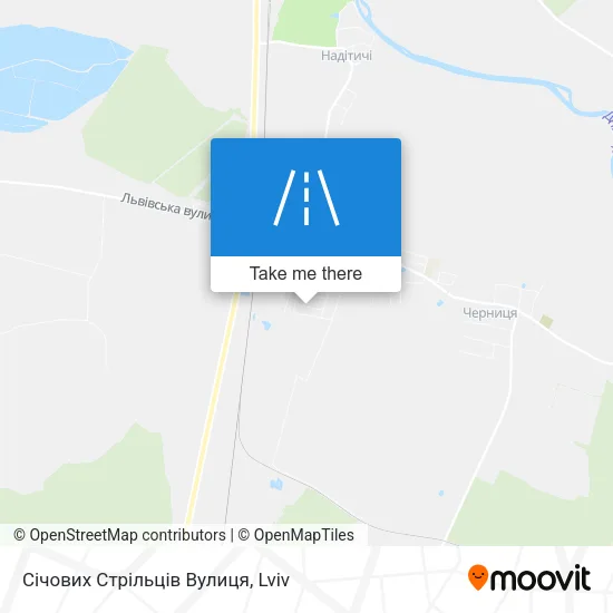 Січових Стрільців Вулиця map
