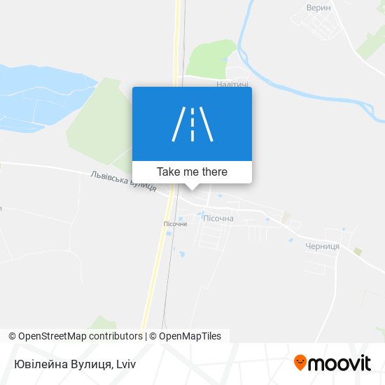 Ювілейна Вулиця map
