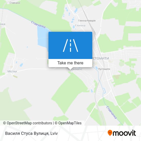 Василя Стуса Вулиця map