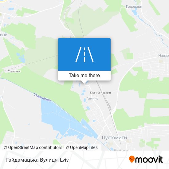 Гайдамацька Вулиця map