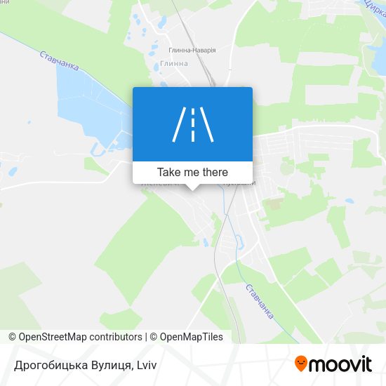 Дрогобицька Вулиця map