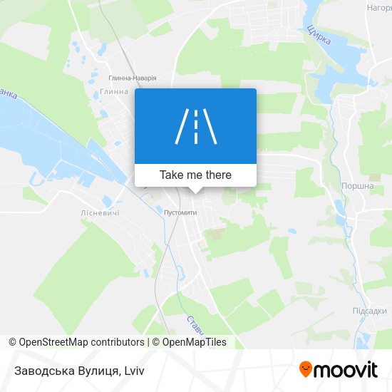 Заводська Вулиця map