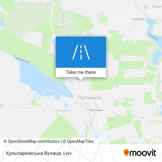 Кульпарківська Вулиця map