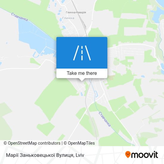 Марії Заньковецької Вулиця map