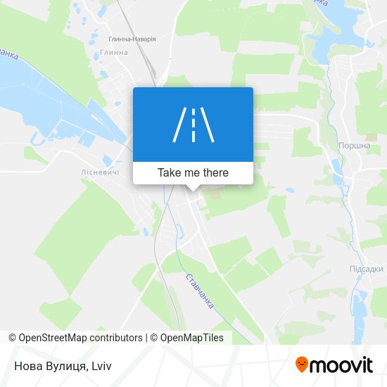 Нова Вулиця map