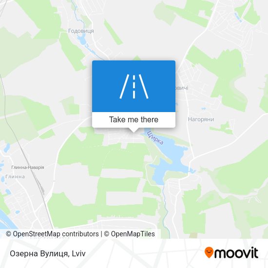 Озерна Вулиця map