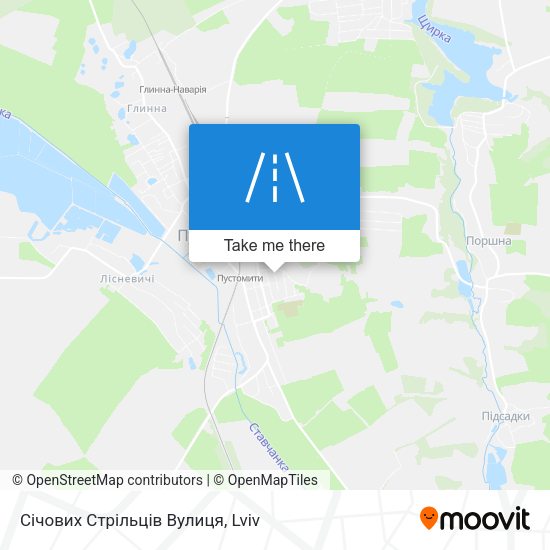 Січових Стрільців Вулиця map
