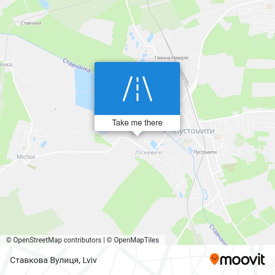 Ставкова Вулиця map