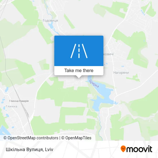 Карта Шкільна Вулиця