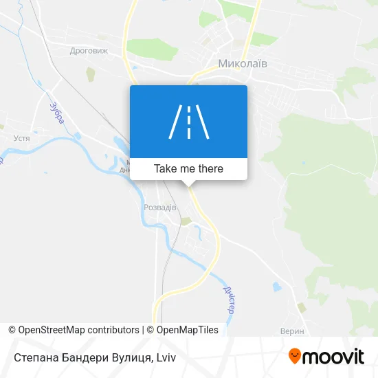 Степана Бандери Вулиця map