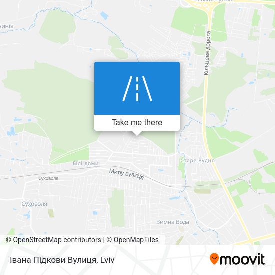 Івана Підкови Вулиця map