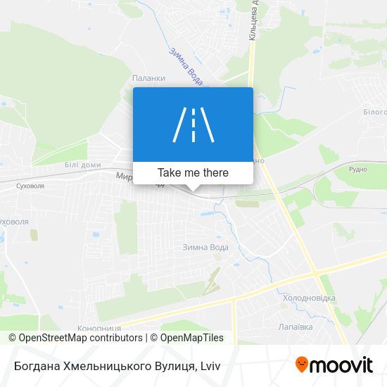 Богдана Хмельницького Вулиця map