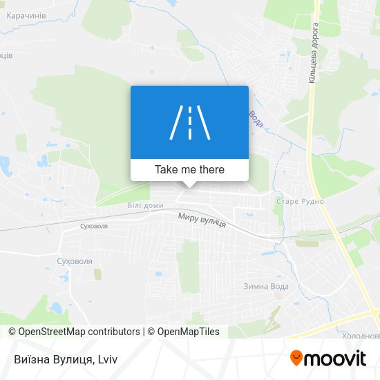 Виїзна Вулиця map