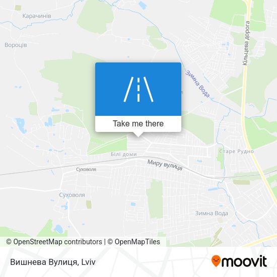 Вишнева Вулиця map