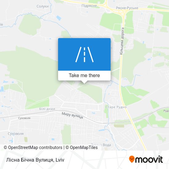 Лісна Бічна Вулиця map