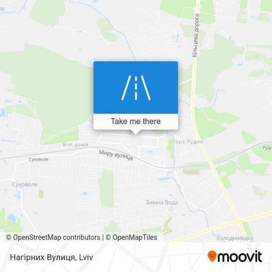 Нагірних Вулиця map