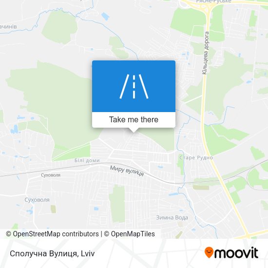 Сполучна Вулиця map