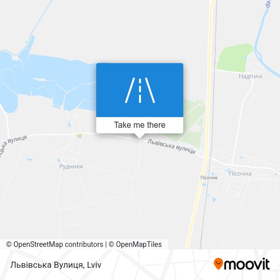 Львівська Вулиця map