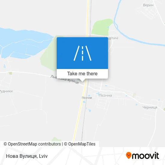 Нова Вулиця map