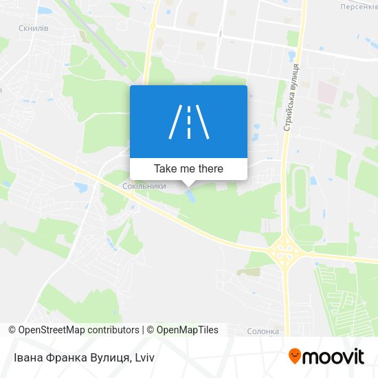 Івана Франка Вулиця map