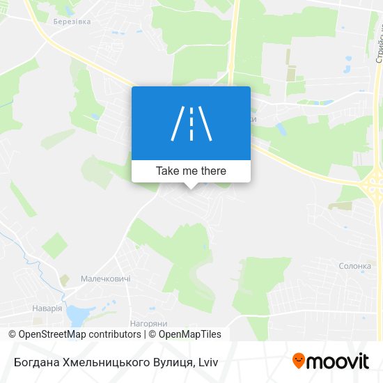 Богдана Хмельницького Вулиця map