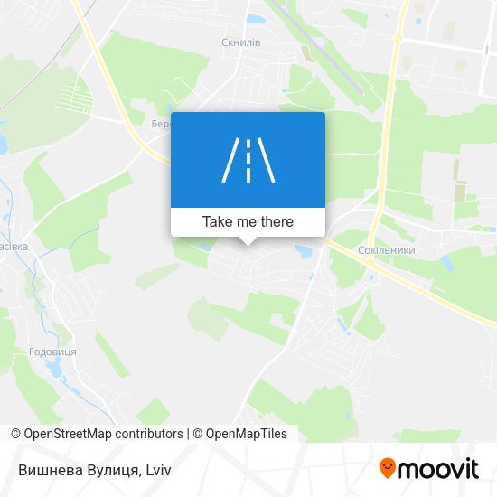 Вишнева Вулиця map
