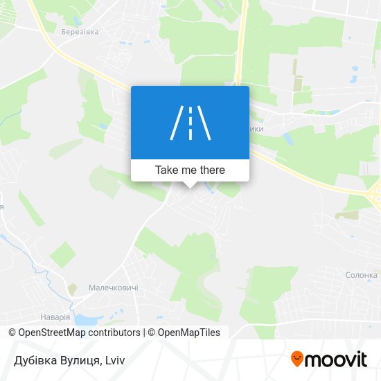 Дубівка Вулиця map