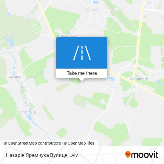 Назарія Яремчука Вулиця map
