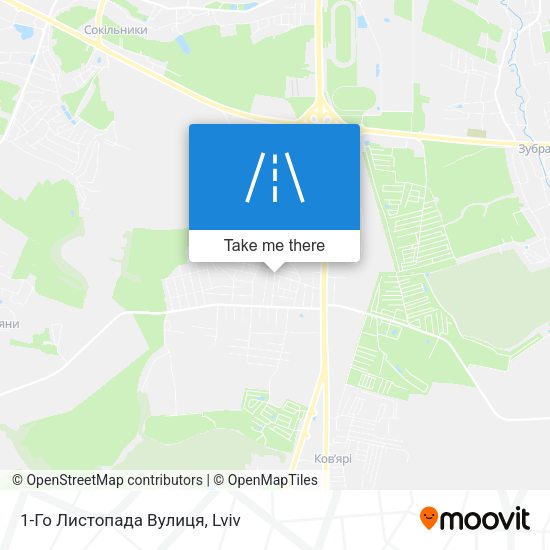 1-Го Листопада Вулиця map