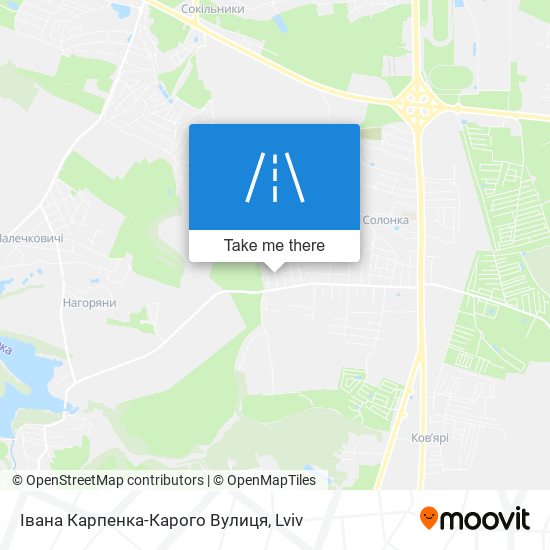 Івана Карпенка-Карого Вулиця map