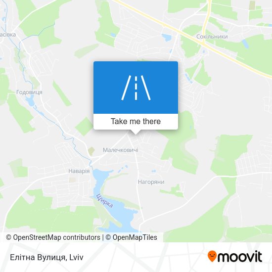 Елітна Вулиця map