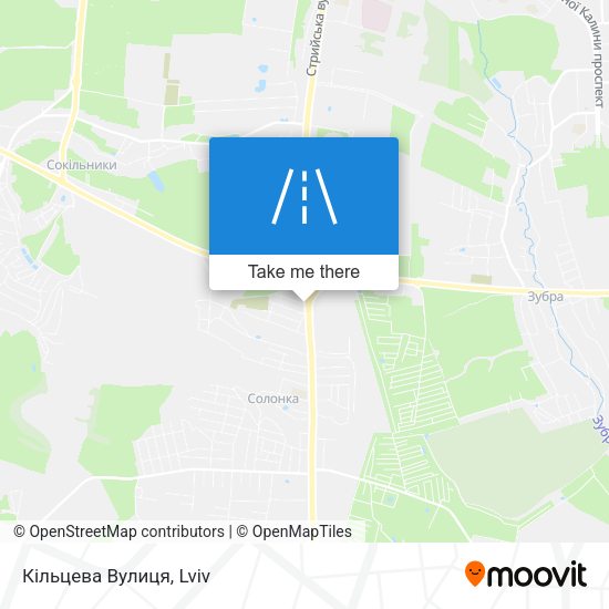 Кільцева Вулиця map