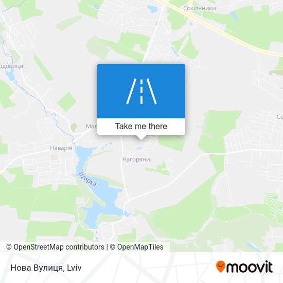 Нова Вулиця map