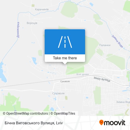 Бічна Виговського Вулиця map