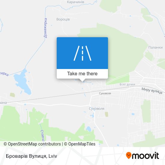 Броварів Вулиця map