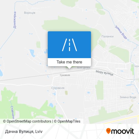 Дачна Вулиця map