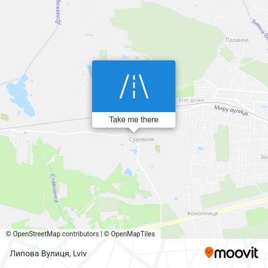 Липова Вулиця map
