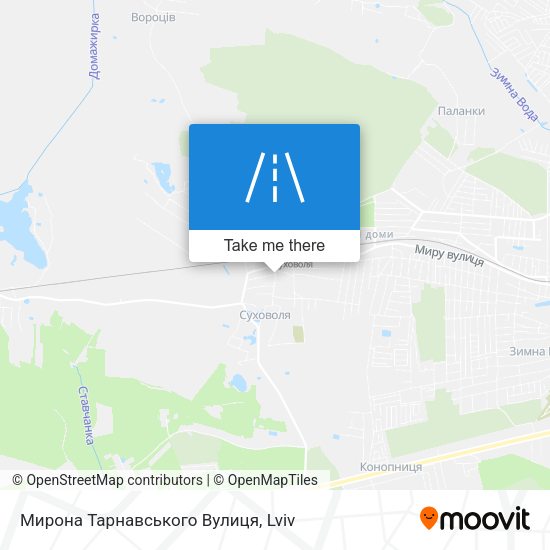 Мирона Тарнавського Вулиця map