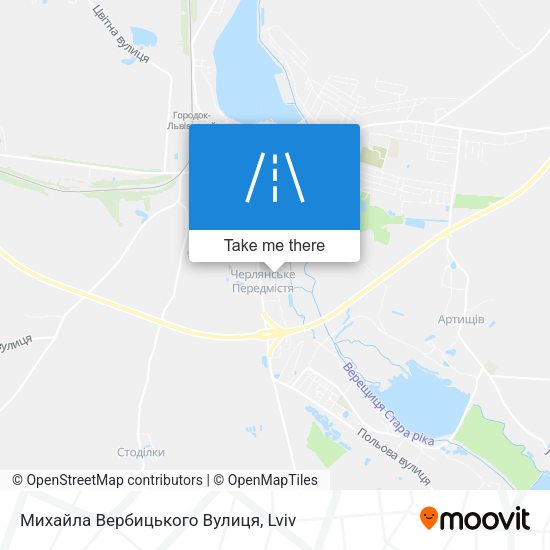 Михайла Вербицького Вулиця map
