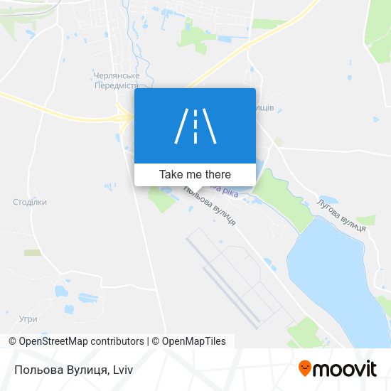 Польова Вулиця map