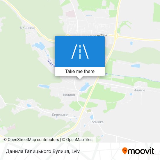 Данила Галицького Вулиця map