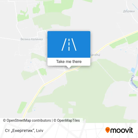 Карта Ст „Енергетик“