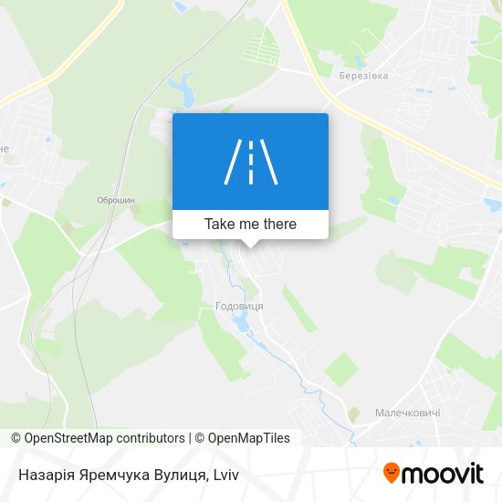 Назарія Яремчука Вулиця map