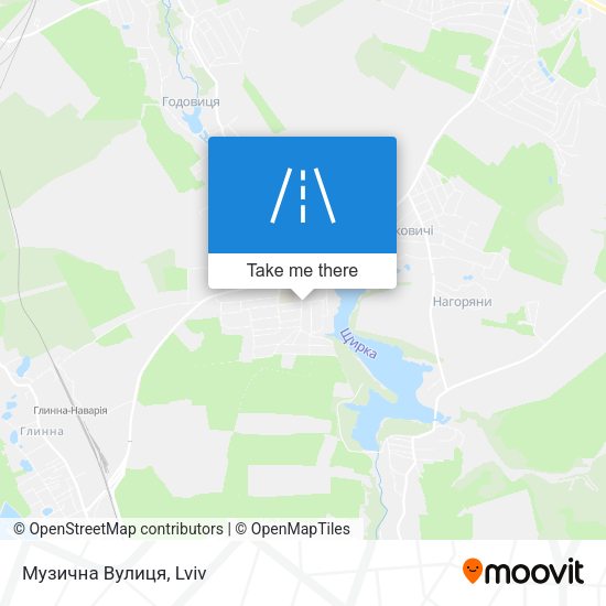 Музична Вулиця map
