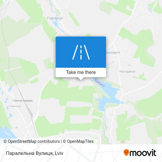 Паралельна Вулиця map