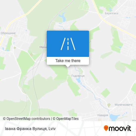 Івана Франка Вулиця map