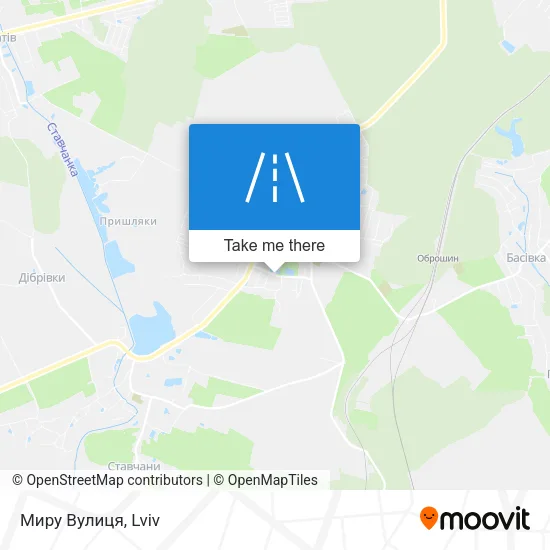 Карта Миру Вулиця